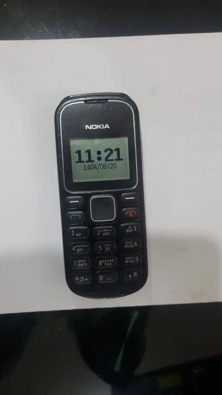نوکیا 1280 در حد نو|موبایل|قم, نیروگاه|دیوار