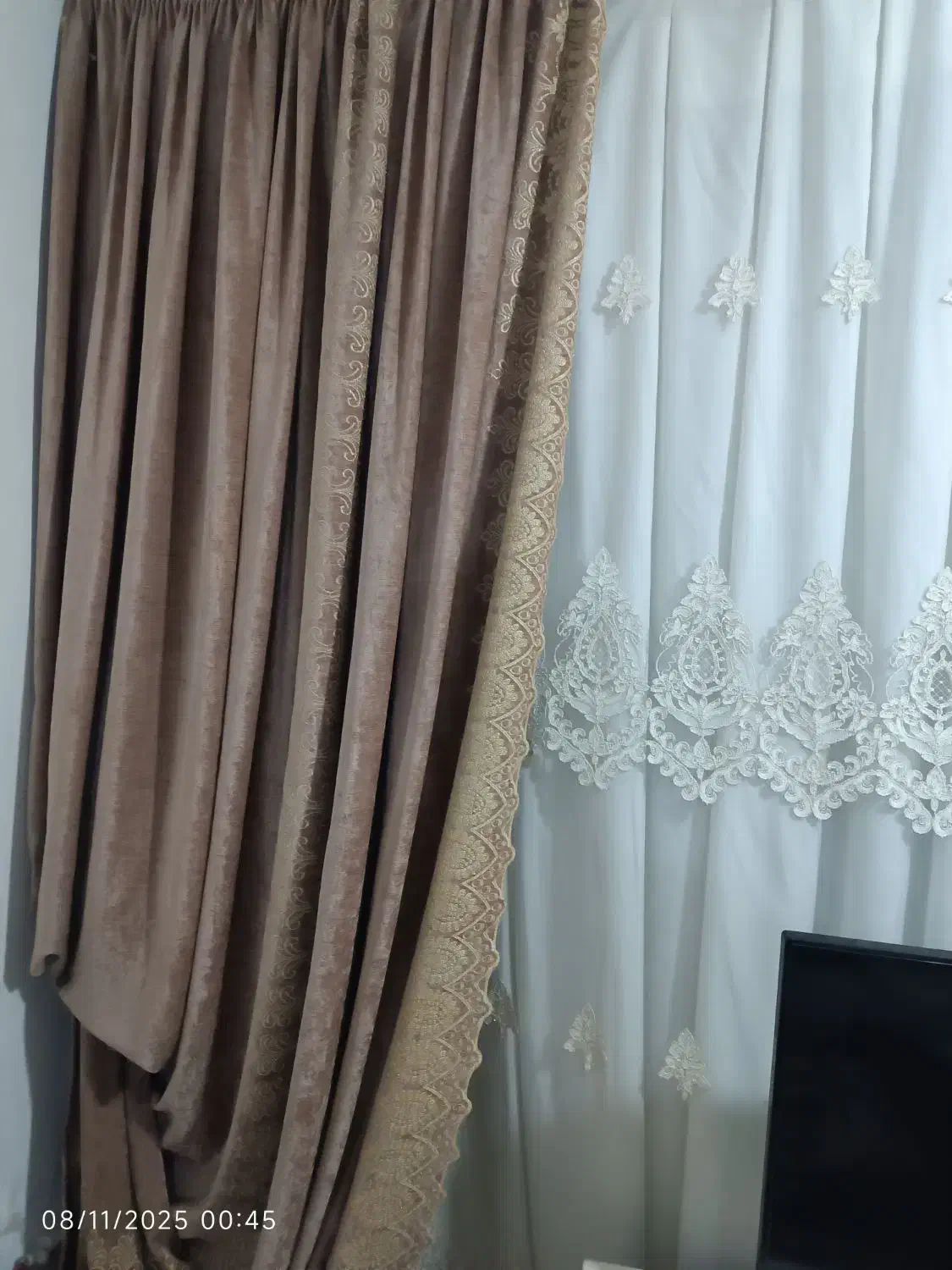 پرده پذیرای 3متری|پرده، رانر، رومیزی|مشهد, مصلی (کارمندان اول)|دیوار