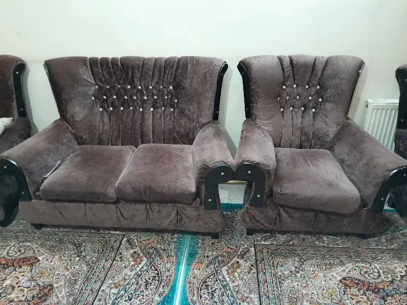 مبل ۷ نفره راحتی|مبلمان خانگی و میز عسلی|مشهد, چهنو|دیوار