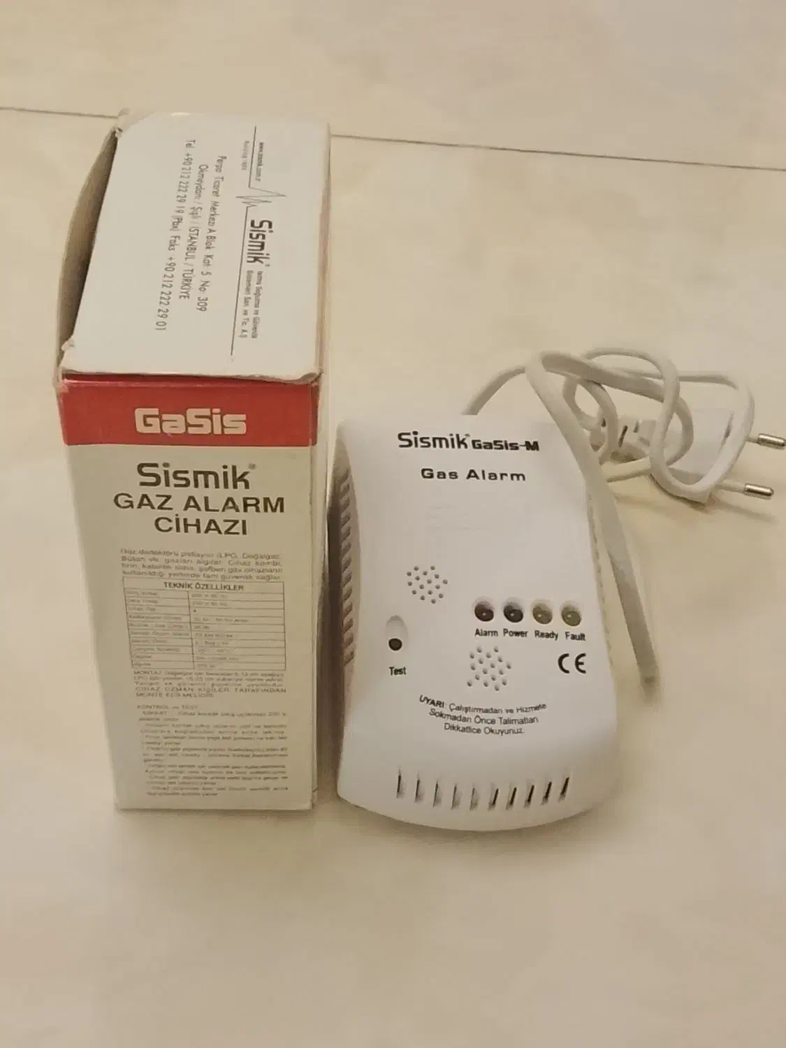 هشدار دهنده نشت گاز|مصالح و تجهیزات ساختمان|هشتگرد, قاسم آباد بزرگ|دیوار