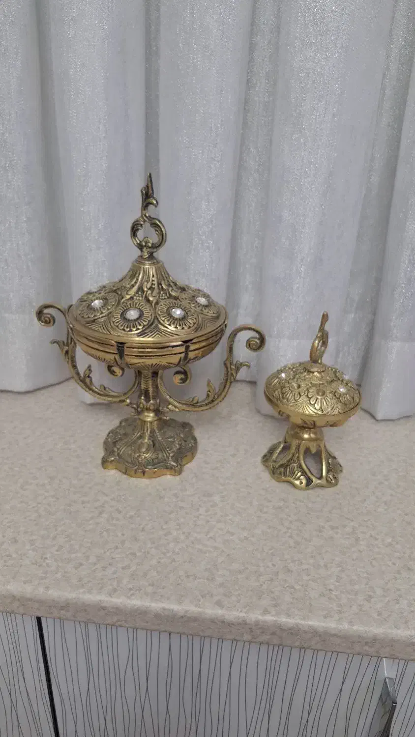 شکلات خوری برنجی|کلکسیون اشیاء عتیقه|تهران, بهداشت|دیوار