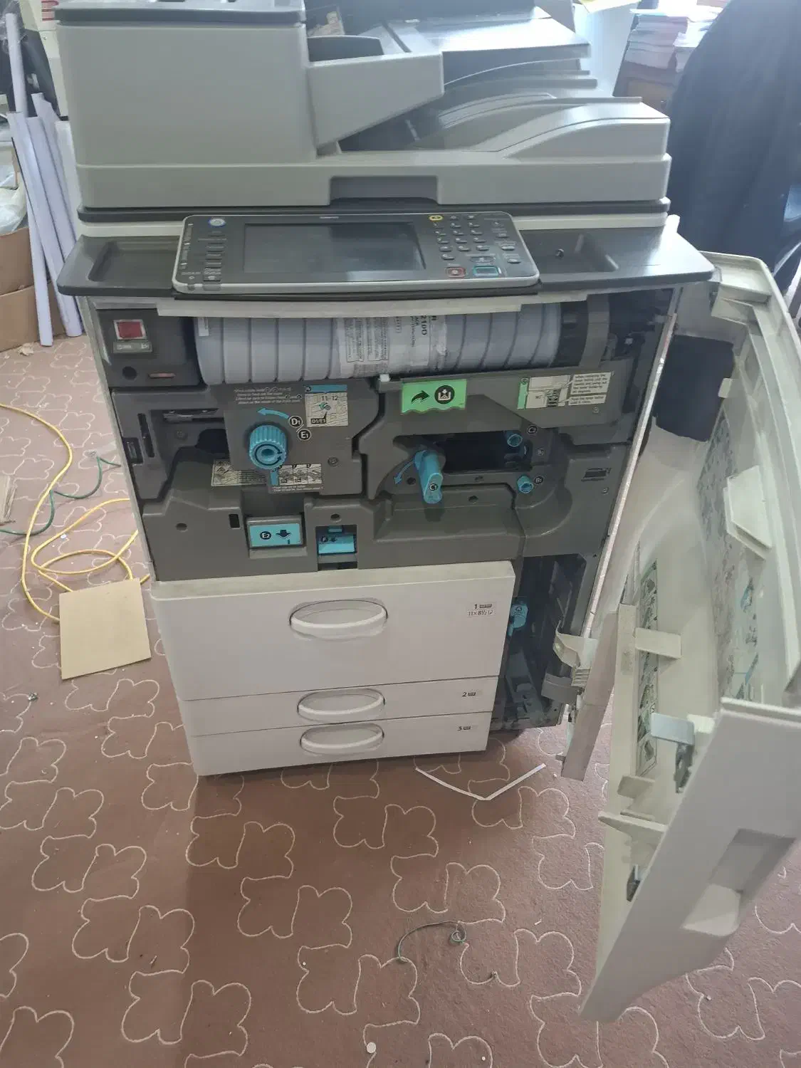 دستگاه چاپ و پرینتر فتو کپی ریکو آفیشیو آفیشو 6002|پرینتر، اسکنر، کپی، فکس|مشهد, بهشت|دیوار