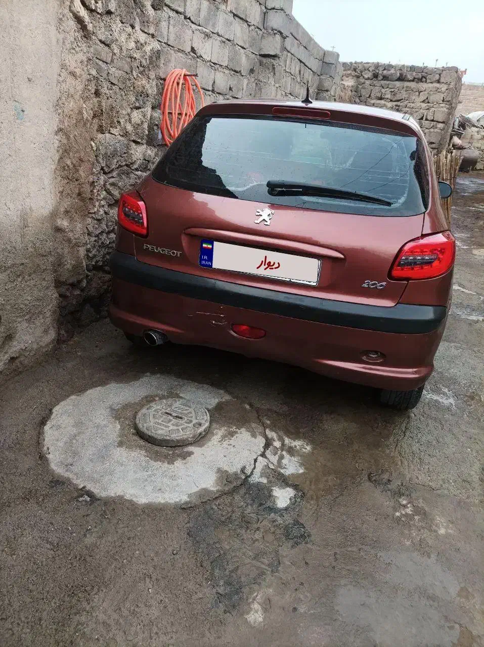 206 تیپ 5|خودرو سواری و وانت|ماکو, |دیوار