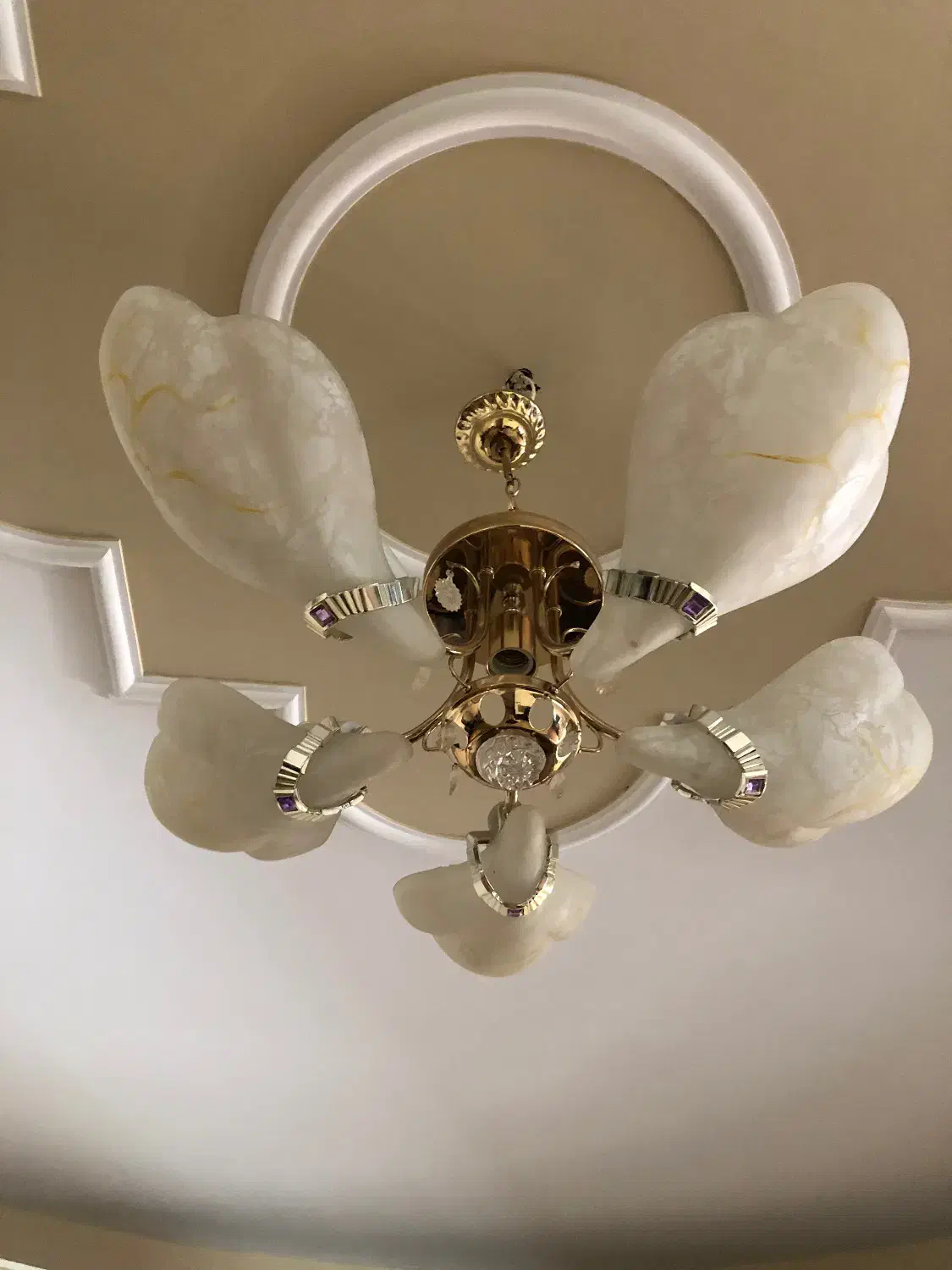 لوستر ۳ عدد|لوستر و چراغ آویز|کرمان, |دیوار