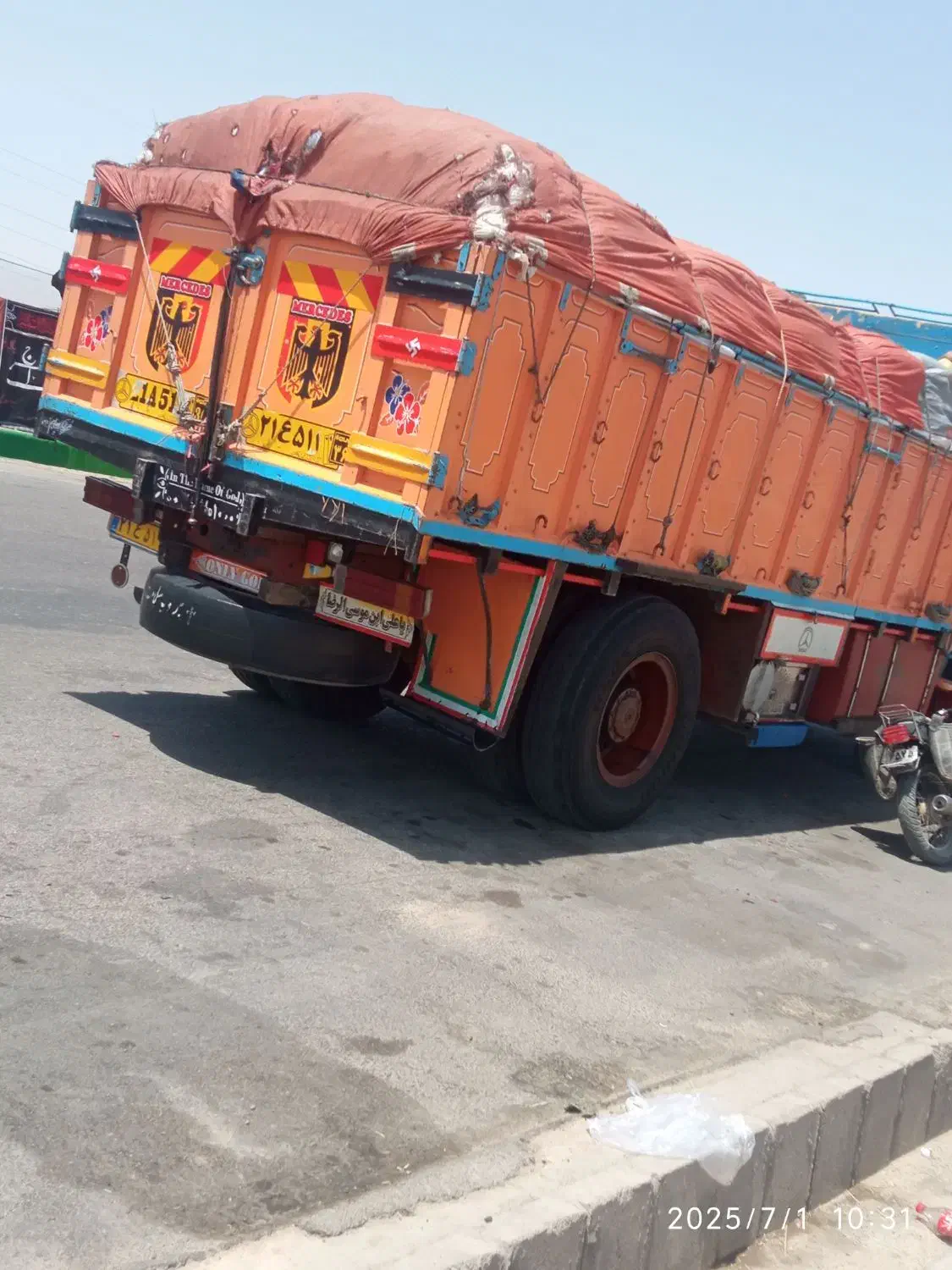 بنز تک باری مدل 83|خودرو سنگین|نصر آباد, |دیوار