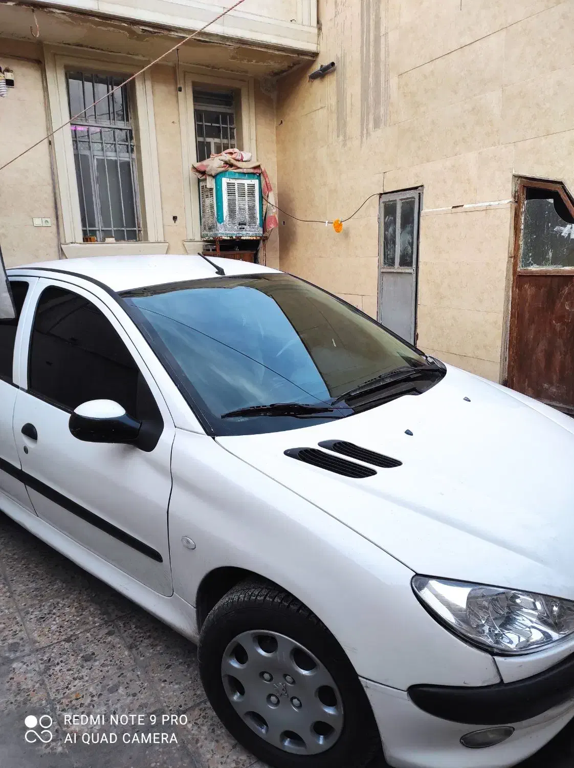 پژو206سفید|خودرو سواری و وانت|خرم‌آباد, |دیوار