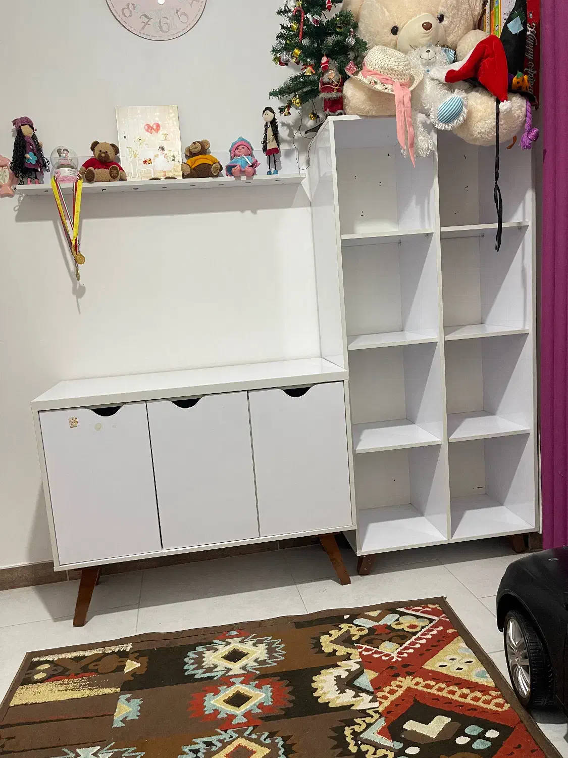 سرویس تخت و کمد کودک|تخت و صندلی بچه|قائم‌شهر, |دیوار