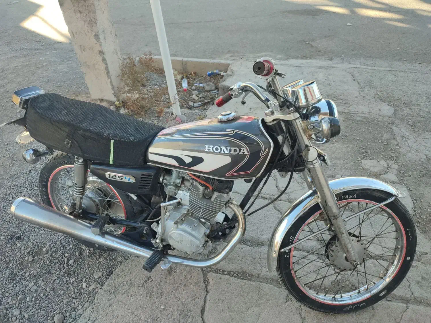 125تقویت|موتورسیکلت|رابر, |دیوار