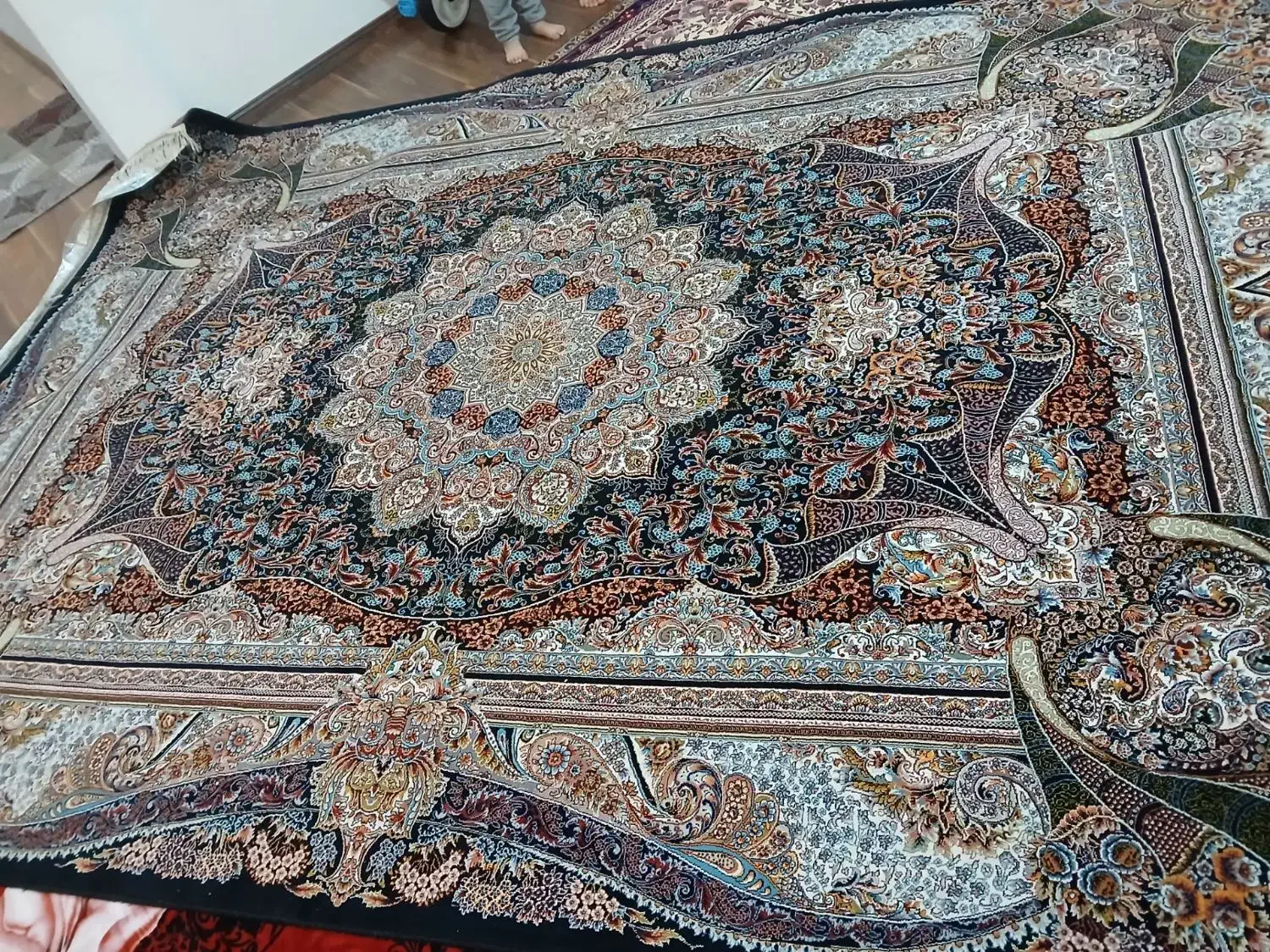 فرش ماشینی 9متری|فرش|تبریز, |دیوار