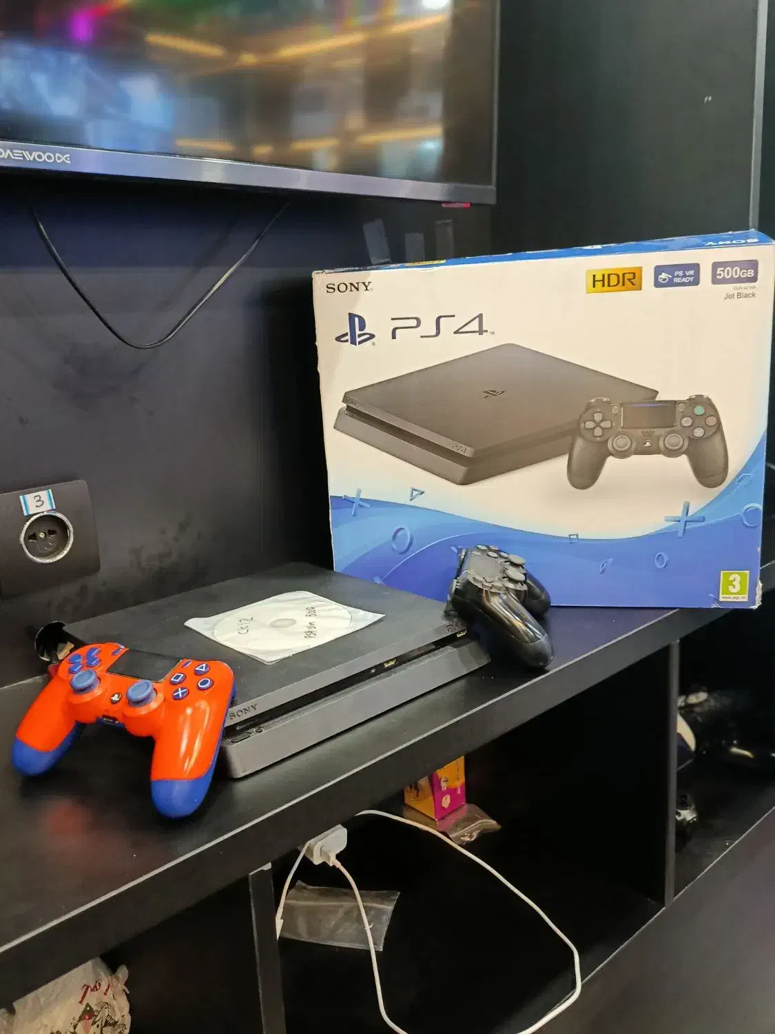 فروش ps4 اسلیم کپیخور ۵۰۰ گیگ دودسته|کنسول، بازی ویدئویی و آنلاین|سنندج, |دیوار