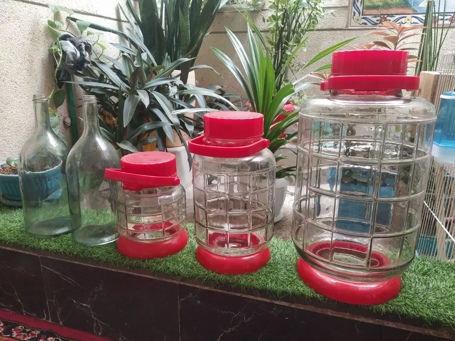 بانکه ترشی وشیشه آبغوره|ظروف نگهدارنده، پلاستیکی، یکبارمصرف|شیراز, کوشک میدان|دیوار