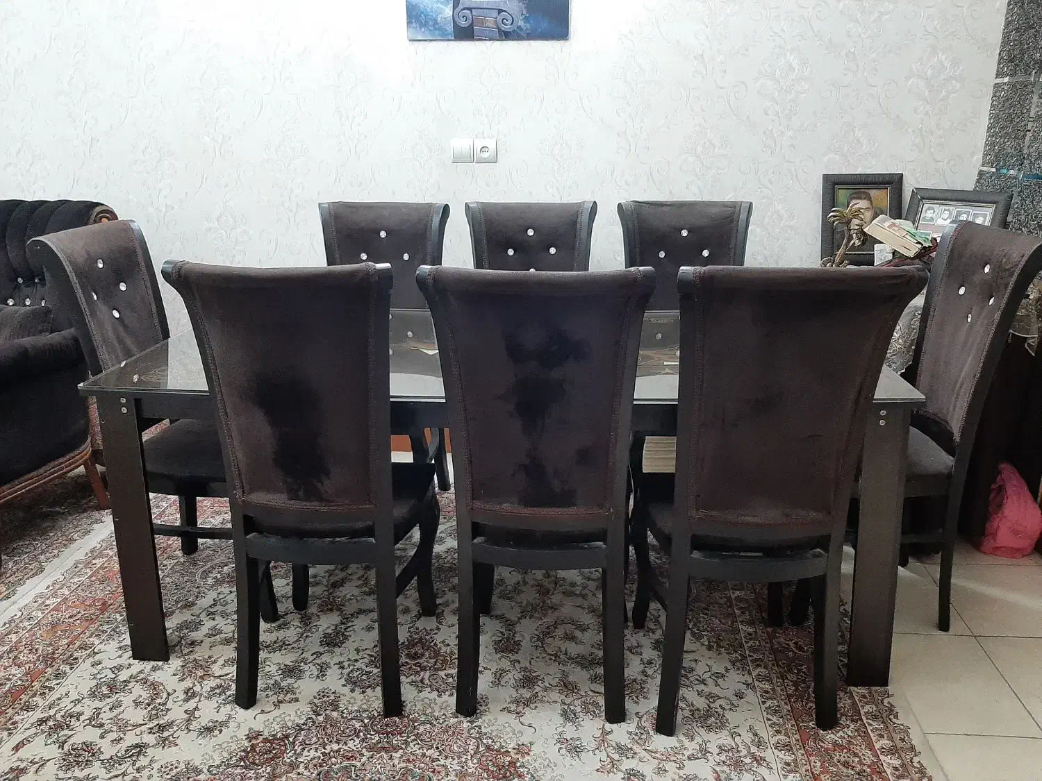 مبلمان،میزنهارخوری۸نفره،میز تلویزیون|میز و صندلی غذاخوری|تهران, شهرک گلها (تهرانسر)|دیوار