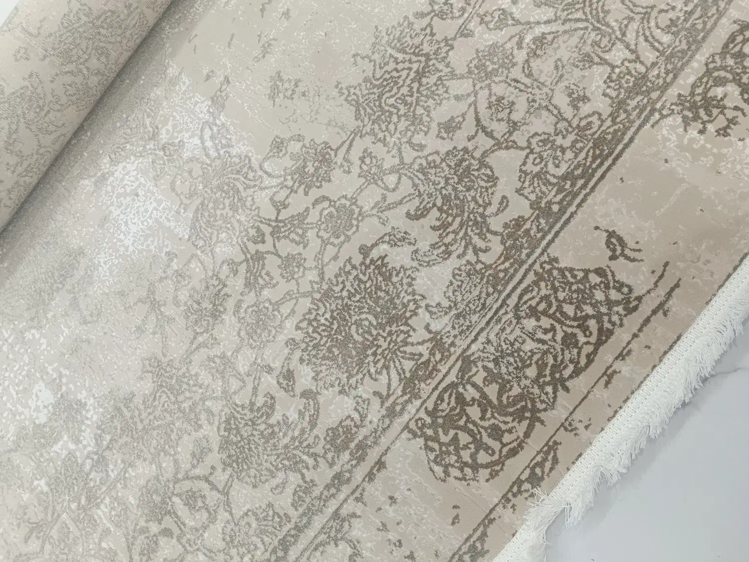 فرش ۱۰۰۰ شانه بافت ابریشم ۶ متری|فرش|کوه چنار, |دیوار