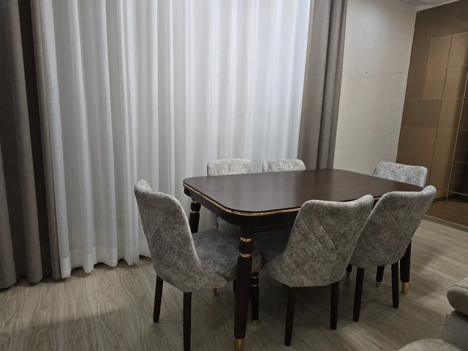 فروش میز نهار خوری نو سالم|میز و صندلی غذاخوری|رشت, دیلمان|دیوار