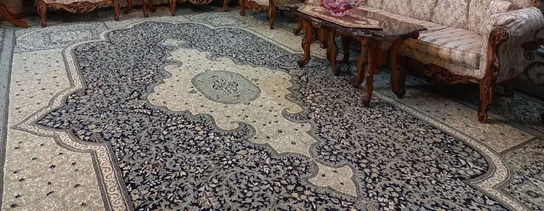 فرش ماشینی۲۴متری ۱۵۰۰شانه کویریزد|فرش|اصفهان, طامه|دیوار