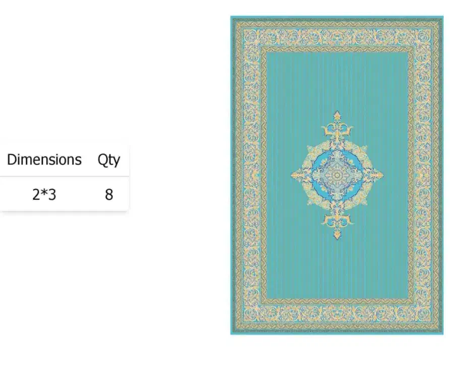 فرش ابریشم ربات بافت کد ۱۶۰۰۷۴ با رنگنبدی زیبا|فرش|تهران, ایرانشهر|دیوار