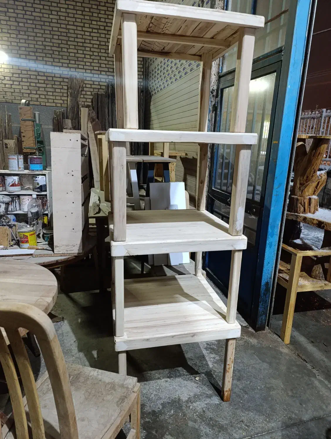 میز کرسی چوبی|مبلمان خانگی و میز عسلی|گلبهار, شهر جدید گلبهار|دیوار