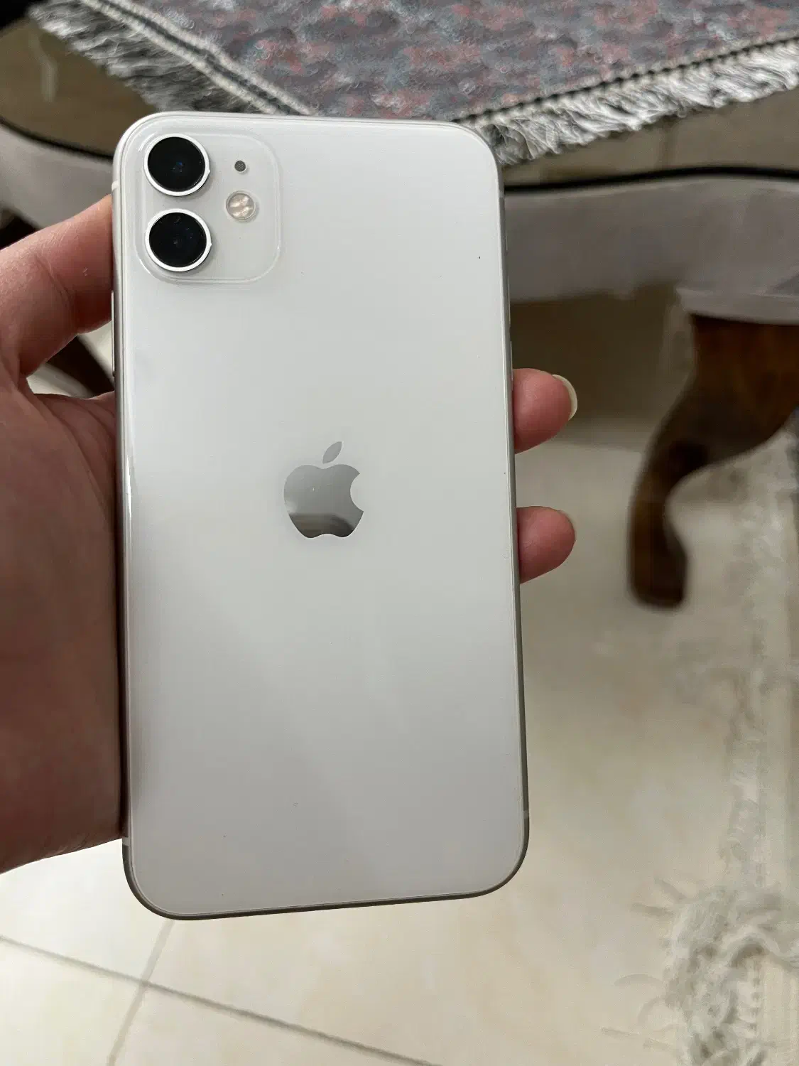 گوشی ایفون۱۱ سفید|موبایل|اصفهان, خانه اصفهان|دیوار