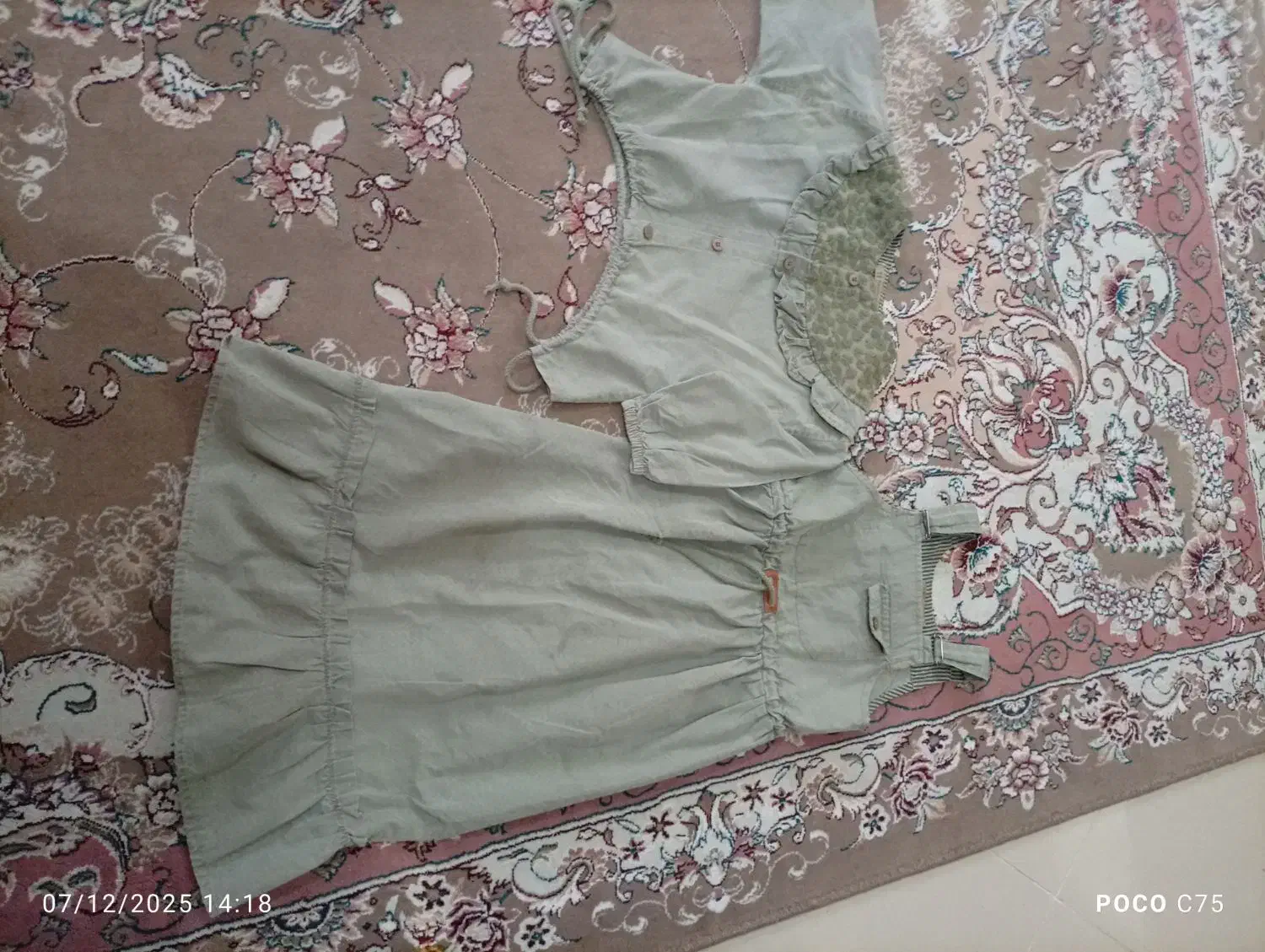 پیراهن مجلسی دخترانه سایزm|کفش و لباس بچه|مهریز, |دیوار