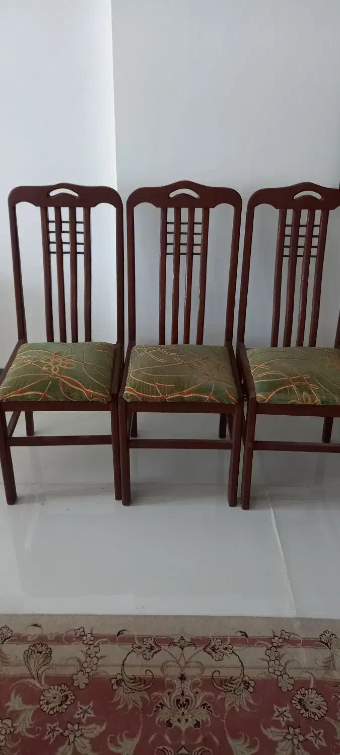 ۳عددصندلی چوبی نهارخوری|میز و صندلی غذاخوری|مشهد, امیریه|دیوار