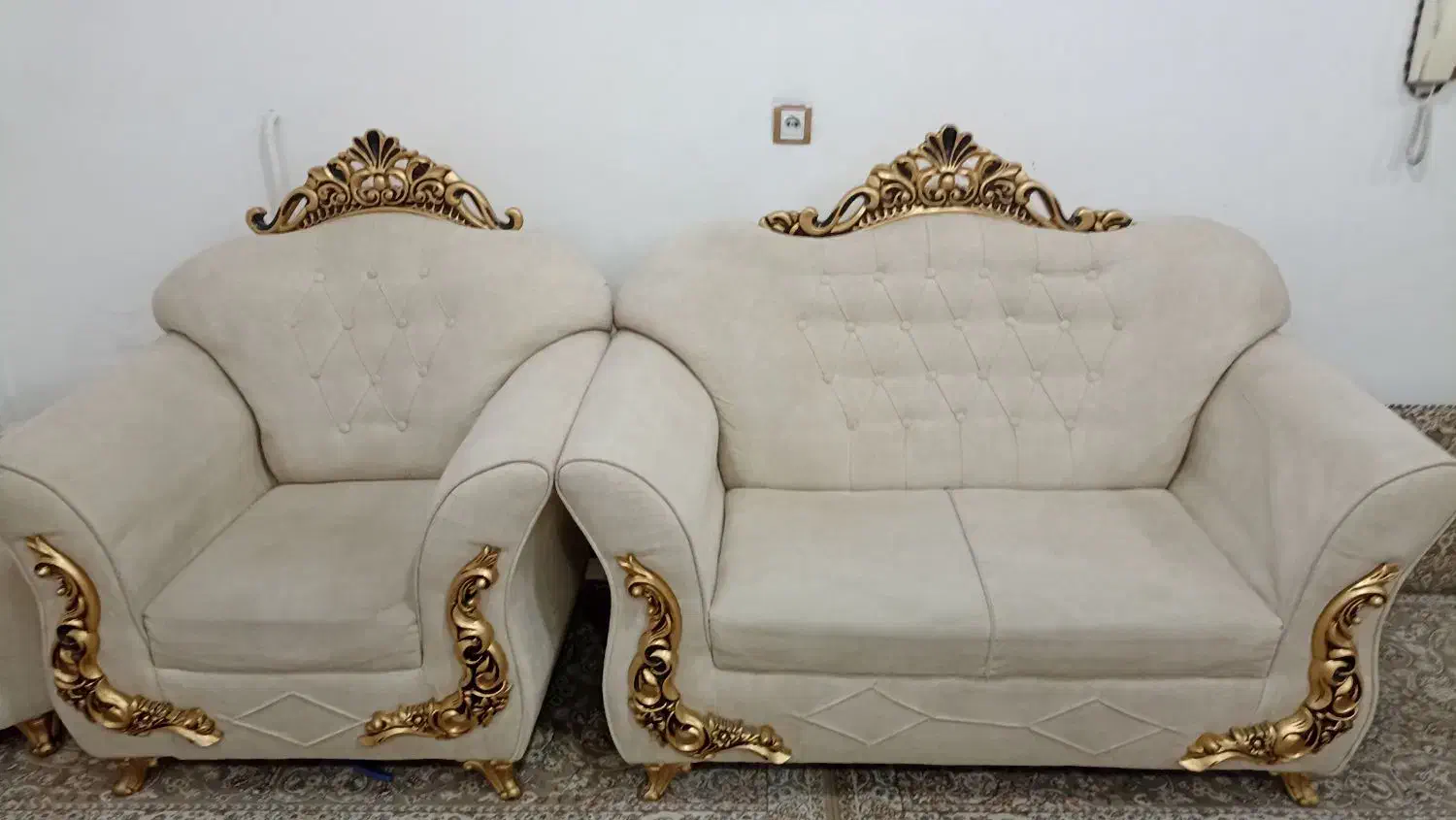 مبل تمیز7نفره  بدون شکستگی|مبلمان خانگی و میز عسلی|مریوان, |دیوار