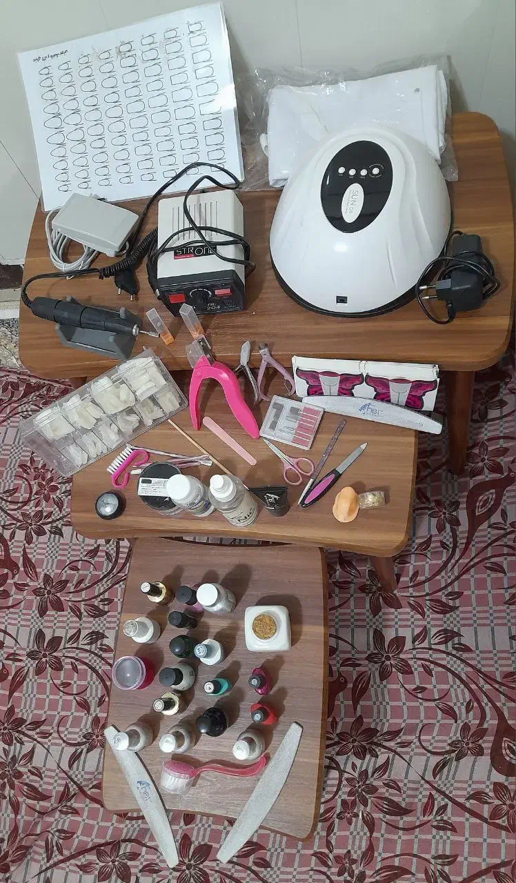 وسایل کاشت ناخن|آرایشی، بهداشتی، درمانی|سقز, |دیوار