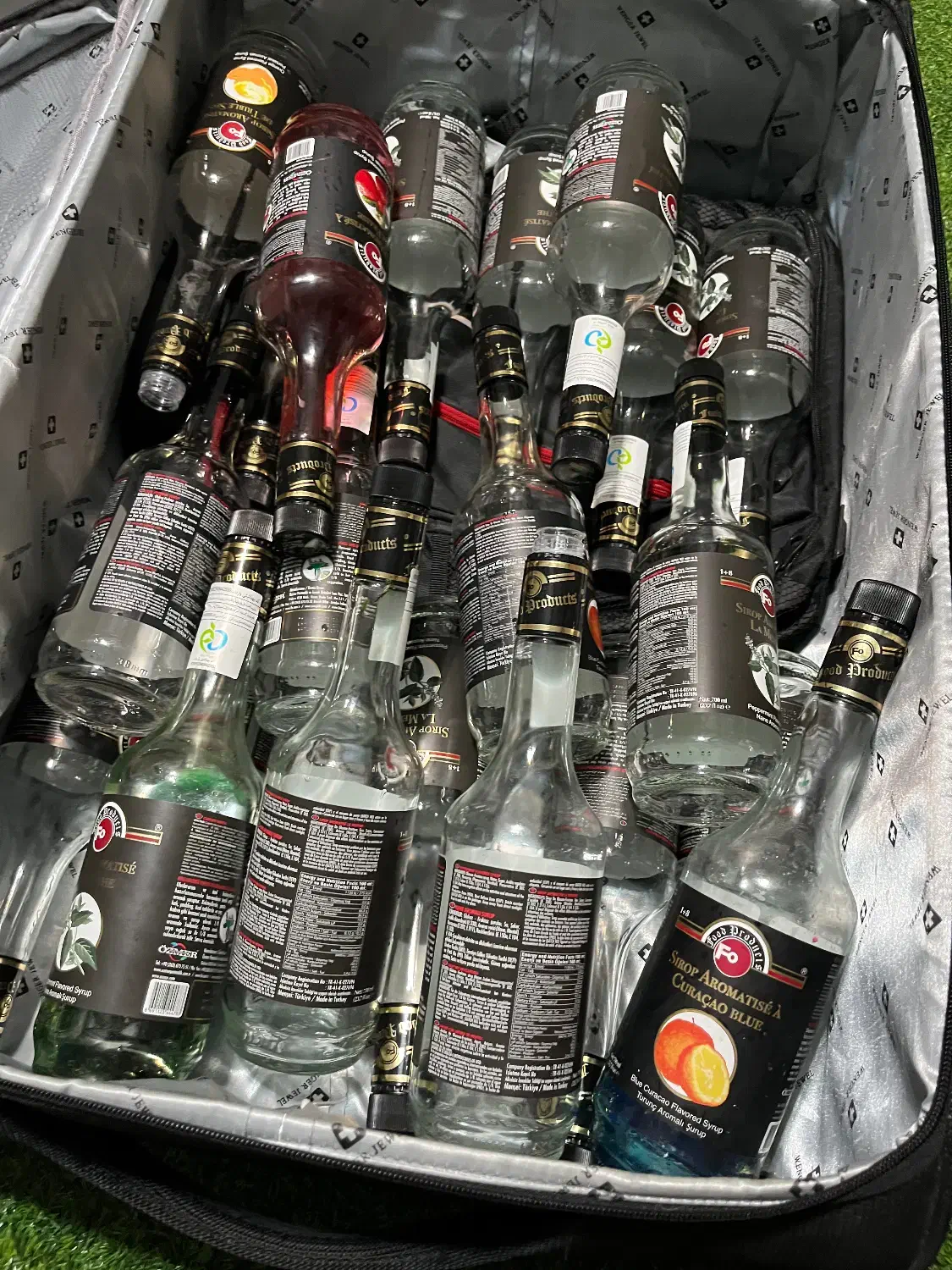 فلیر باتل/ بطری شیشه ای/شیشه سیروپ/باتل فو و تیزر|ظروف نگهدارنده، پلاستیکی، یک‌بارمصرف|تهران, نبی اکرم|دیوار