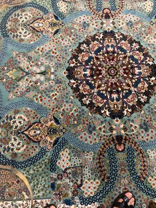 دوتخته فرش ۹متری ویک قالیچه به ابعاد ۱در یک ونیم|فرش|تهران, تختی|دیوار