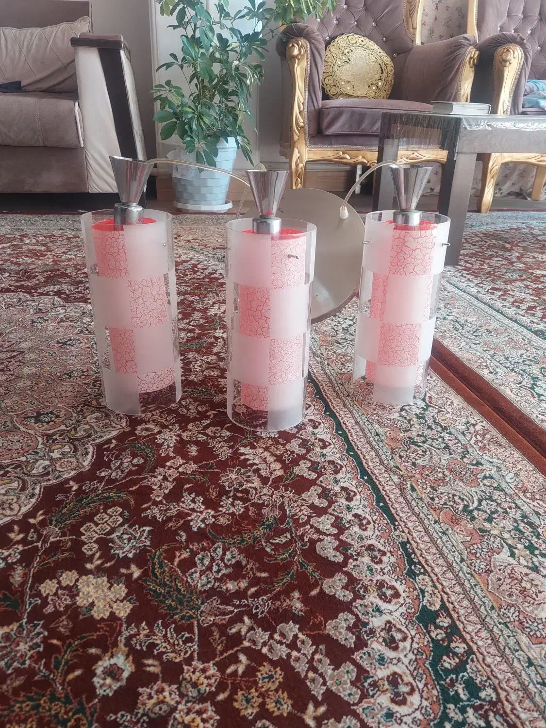 لوستر|لوستر و چراغ آویز|تبریز, |دیوار