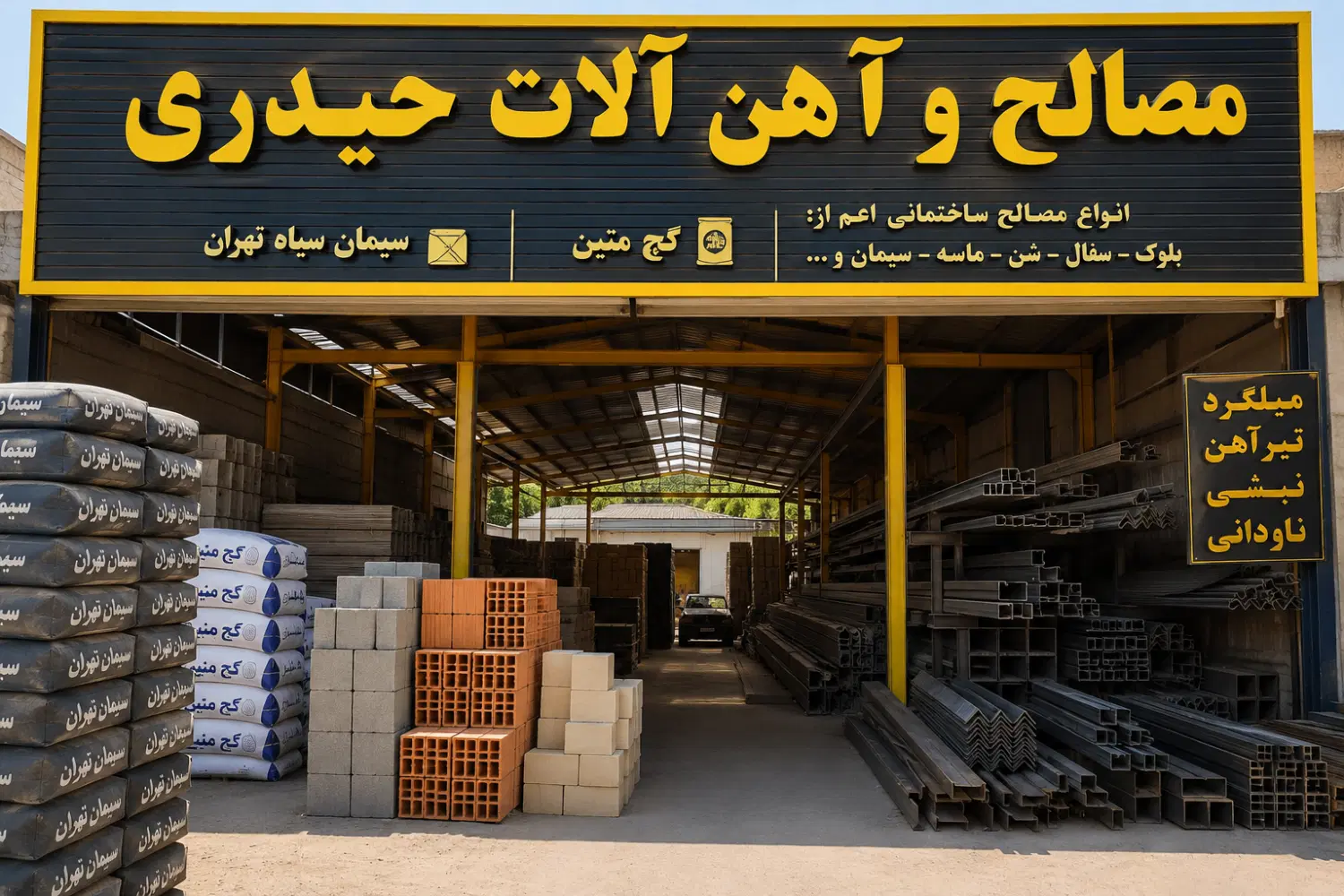 مصالح آهن آلات ابزار نخاله برداری|مصالح و تجهیزات ساختمان|تهران, نیاوران|دیوار