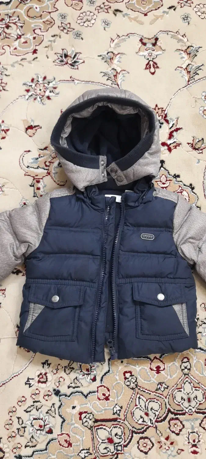 کاپشن چیکوخارجی در حد نو داخل پر،مناسب ۸ماه تا۲سال|کفش و لباس بچه|ری, ولی آباد|دیوار