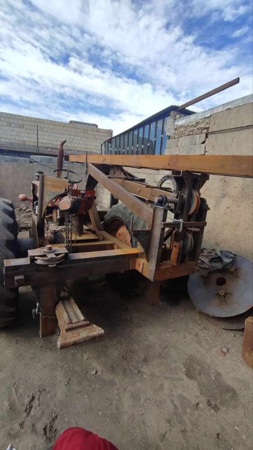 ساخت وفروش دستگاه حفاری چاه آب تراکتوری.|خدمات پیشه و مهارت|خاش, |دیوار