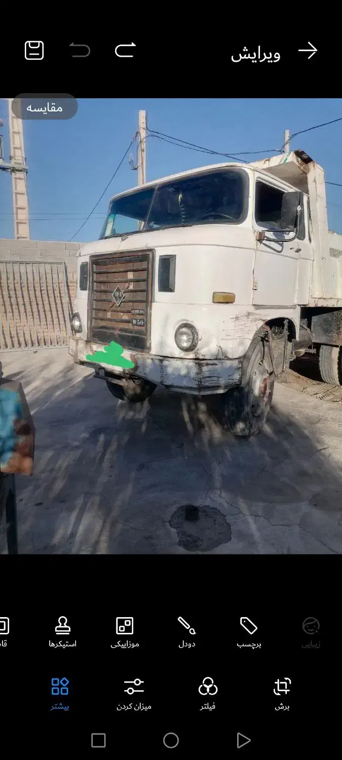 کمپرسی ایفا. مدل 1984|خودرو سنگین|زرند, |دیوار