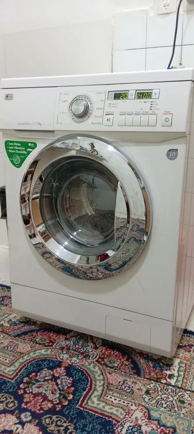 ماشین لباسشویی ال جی|ماشین لباسشویی و خشککن لباس|مشهد, کارمندان دوم|دیوار