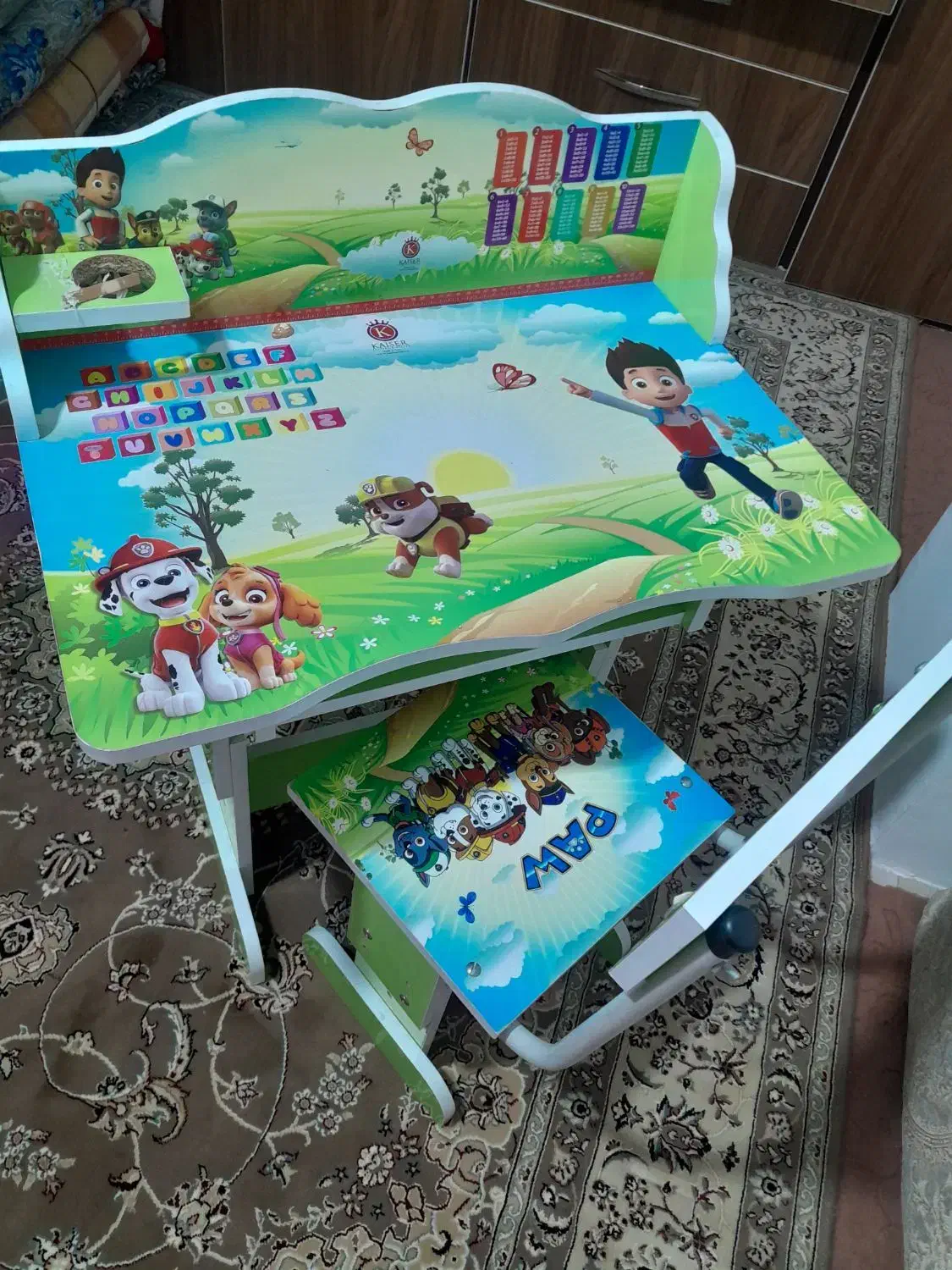 میز وصندلی تحریر کودک|میز تحریر و کامپیوتر|الوند, |دیوار