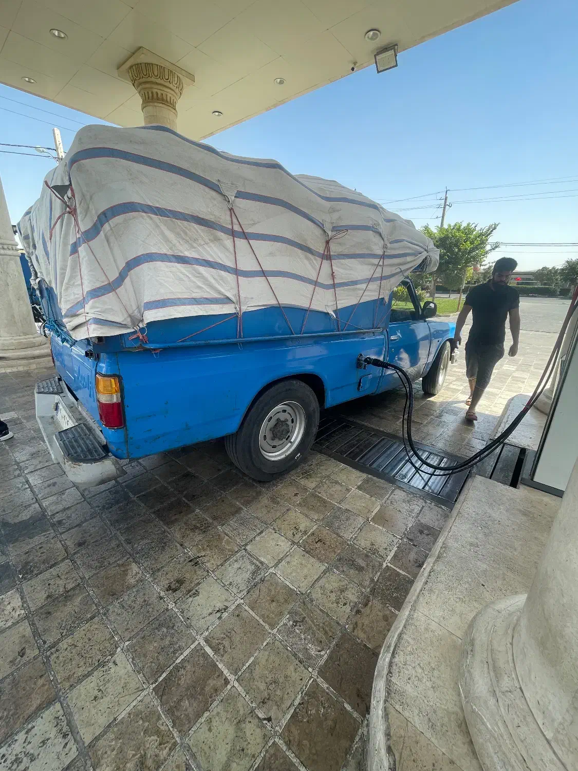 نیسان دوگانه سوز تناژ پایین3'تن4|خودرو سواری و وانت|ساوه, |دیوار