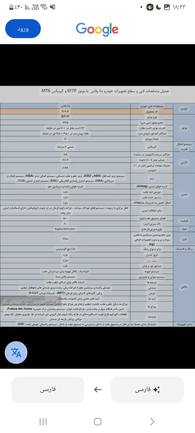 دنا پلاس ۶دنده۱۴۰۴EF7P|خودرو سواری و وانت|قزوین, |دیوار