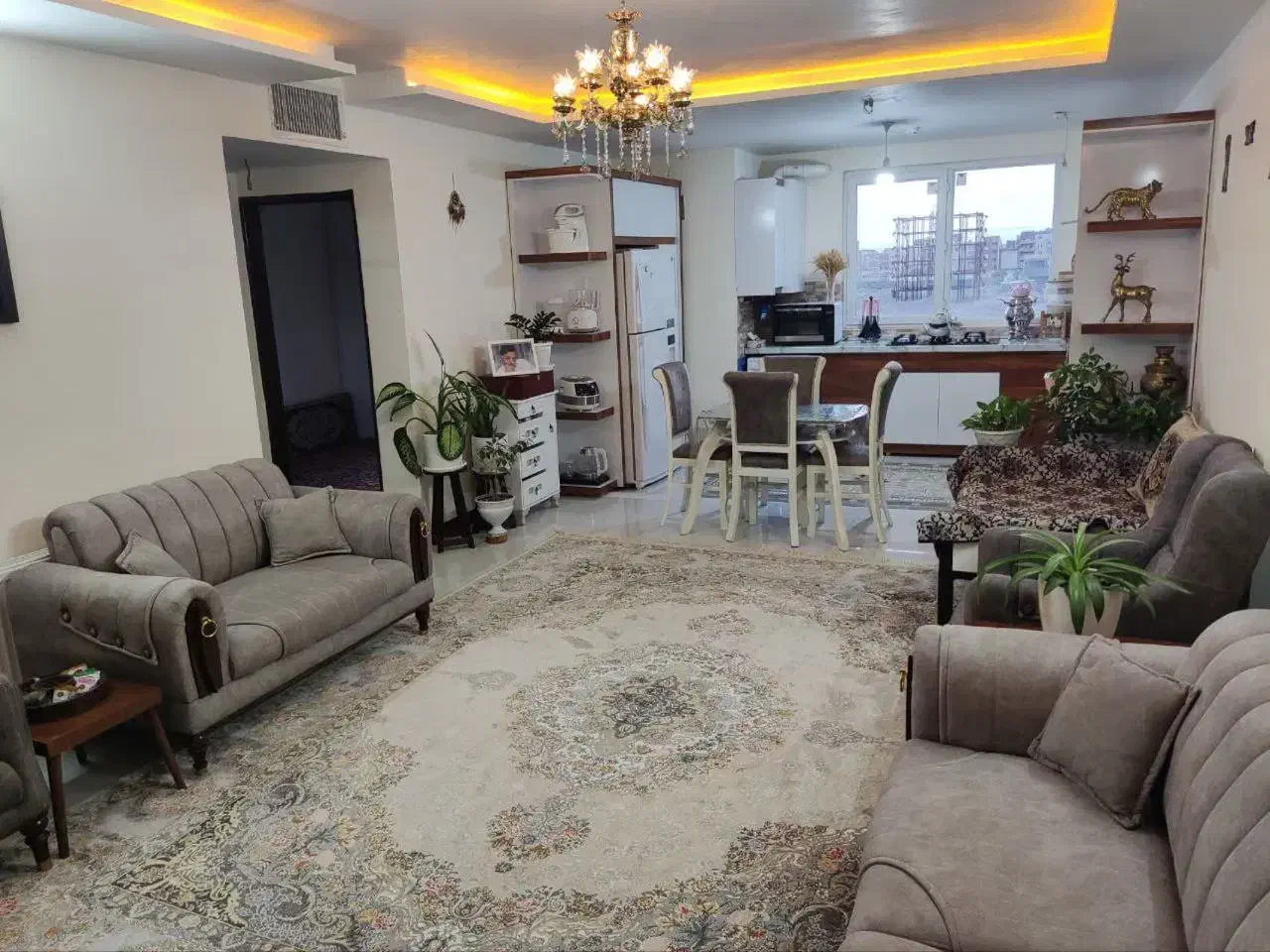 گلبهارآپارتمان/لاکچری/نما سنگی/سه واحدی/وام تسویه|فروش آپارتمان|گلبهار, شهر جدید گلبهار|دیوار