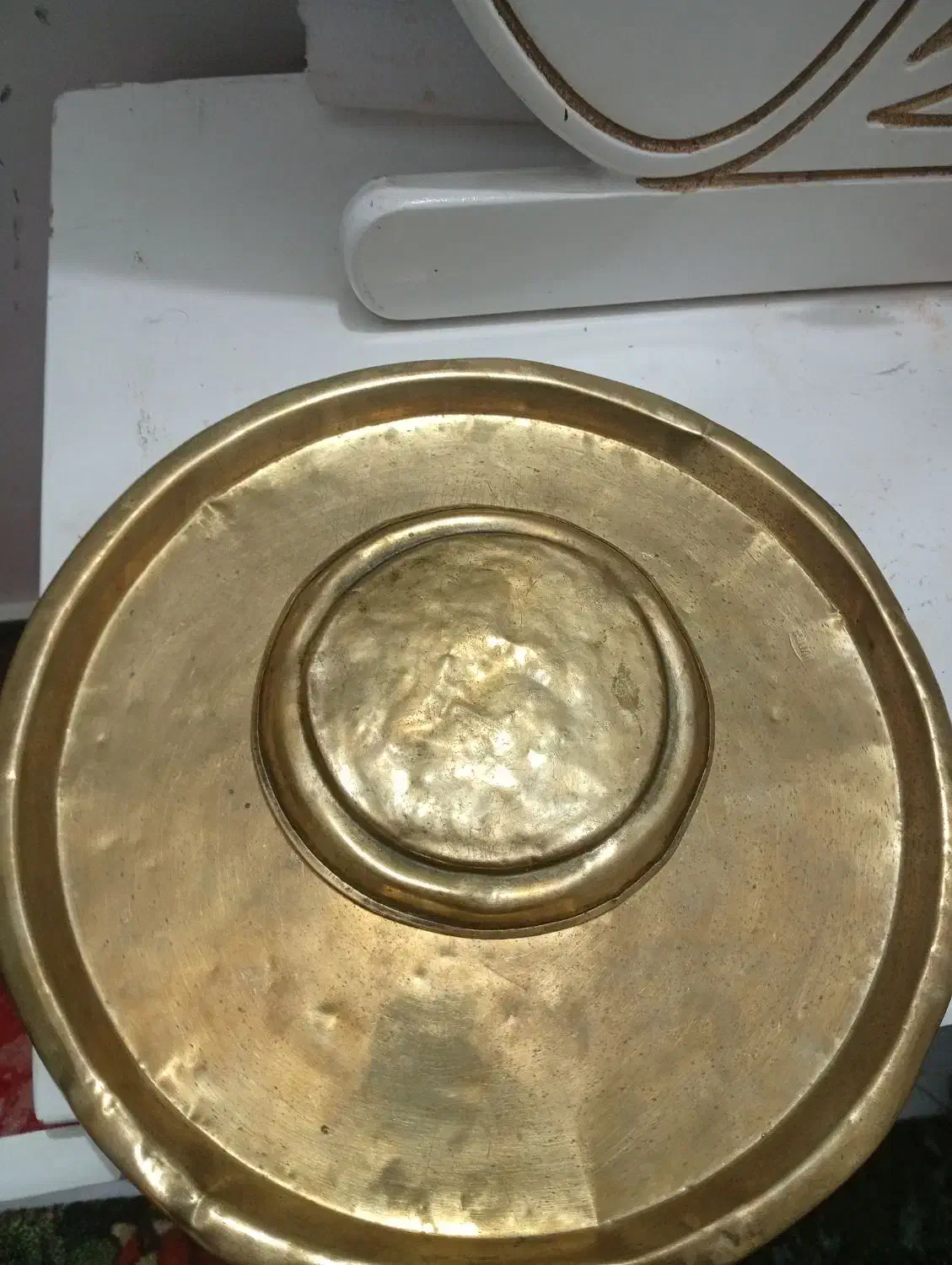 سینی درحد نو قدیمی هست سالم|ظروف سرو و پذیرایی|تبریز, |دیوار