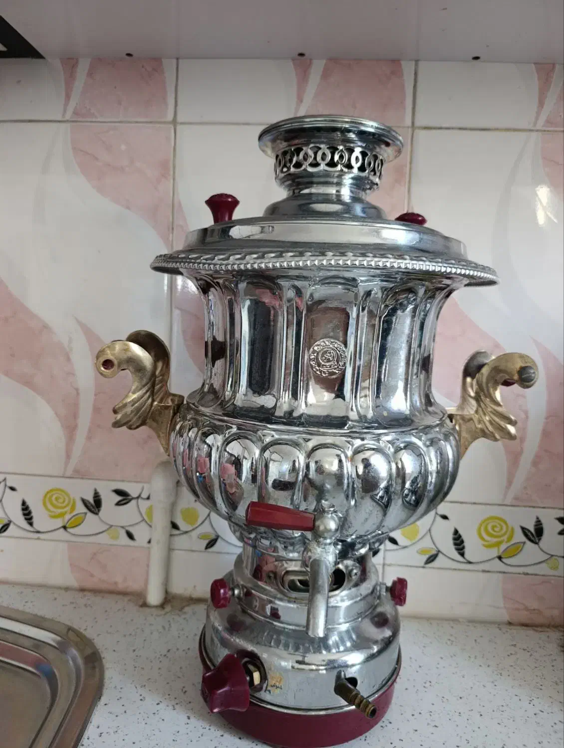 سماور ۸لیتری|سماور، چای‌ساز، قهوه‌ساز|اسلام‌‌آباد غرب, |دیوار