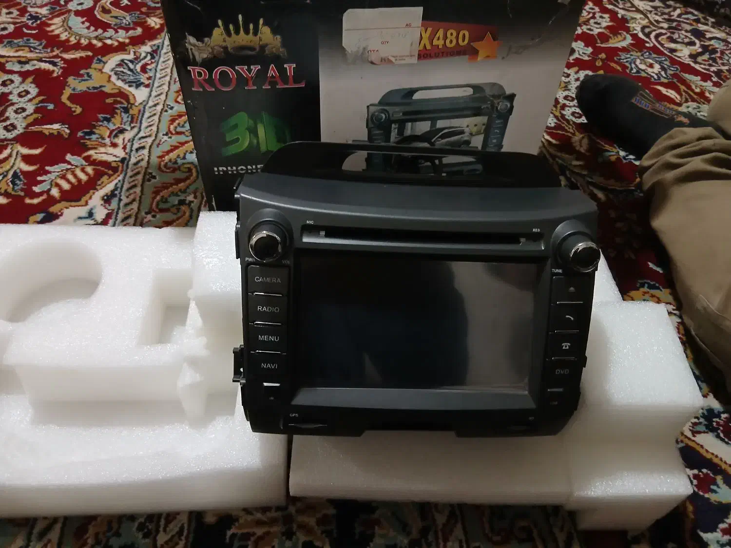 مانیتور ماشین اسیورتیچ|قطعات یدکی و لوازم جانبی|مشهد, خلق آباد سفلی|دیوار