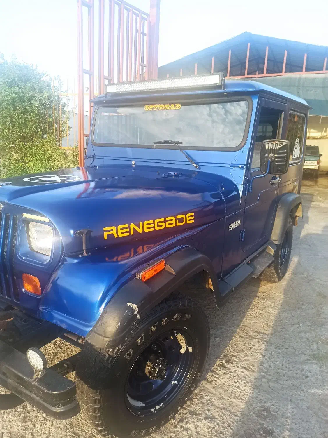 جیپ صحرا مدل ۷۵ کولر روشن|خودرو سواری و وانت|بابلسر, |دیوار