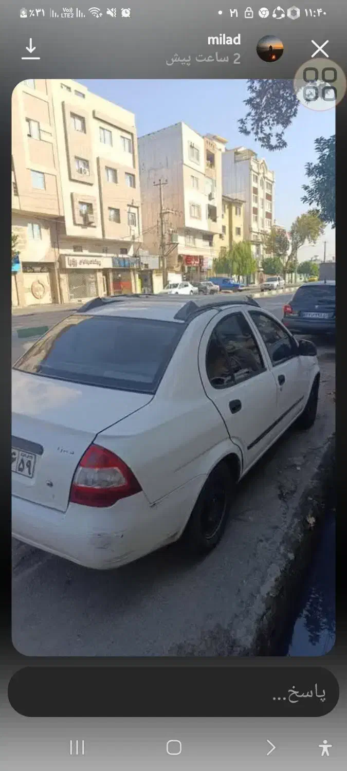 تیبا صندوق دار|خودرو سواری و وانت|گرگان, |دیوار