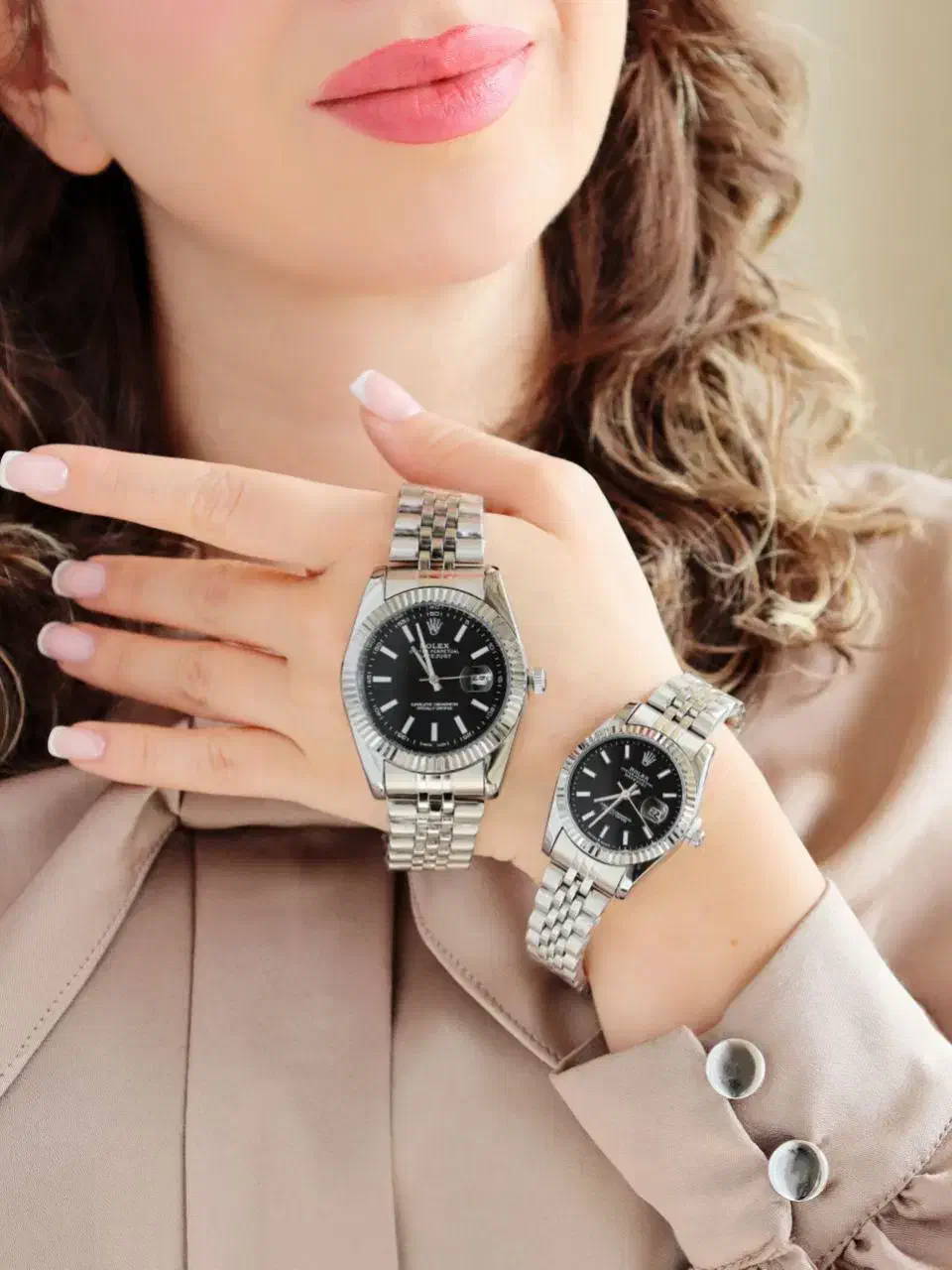 ساعت ست رولکس ژاپنی عروس دامادی Rolex|ساعت|اصفهان, احمدآباد|دیوار