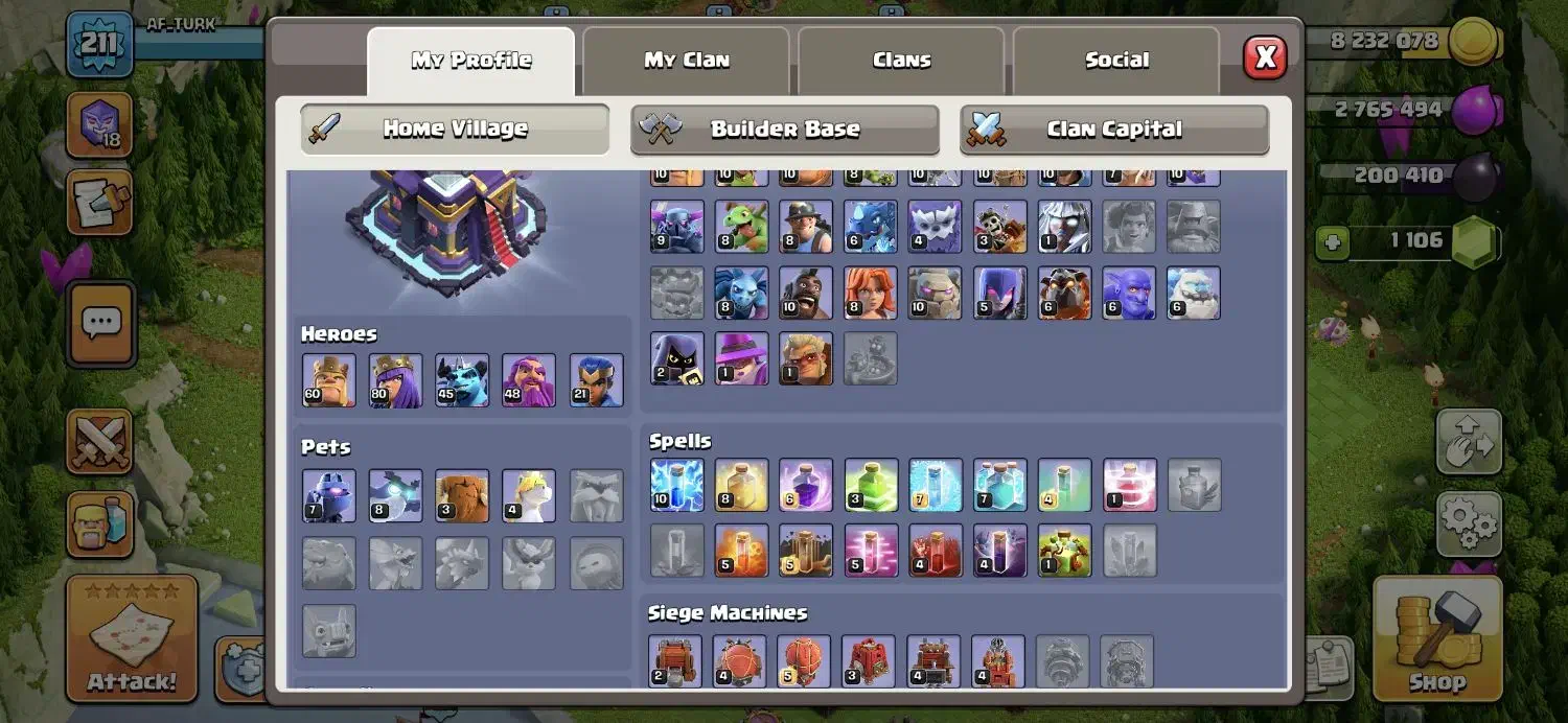 اکانت کلش اف کلنز و کلش رویال|کنسول، بازی ویدئویی و آنلاین|سهند, |دیوار