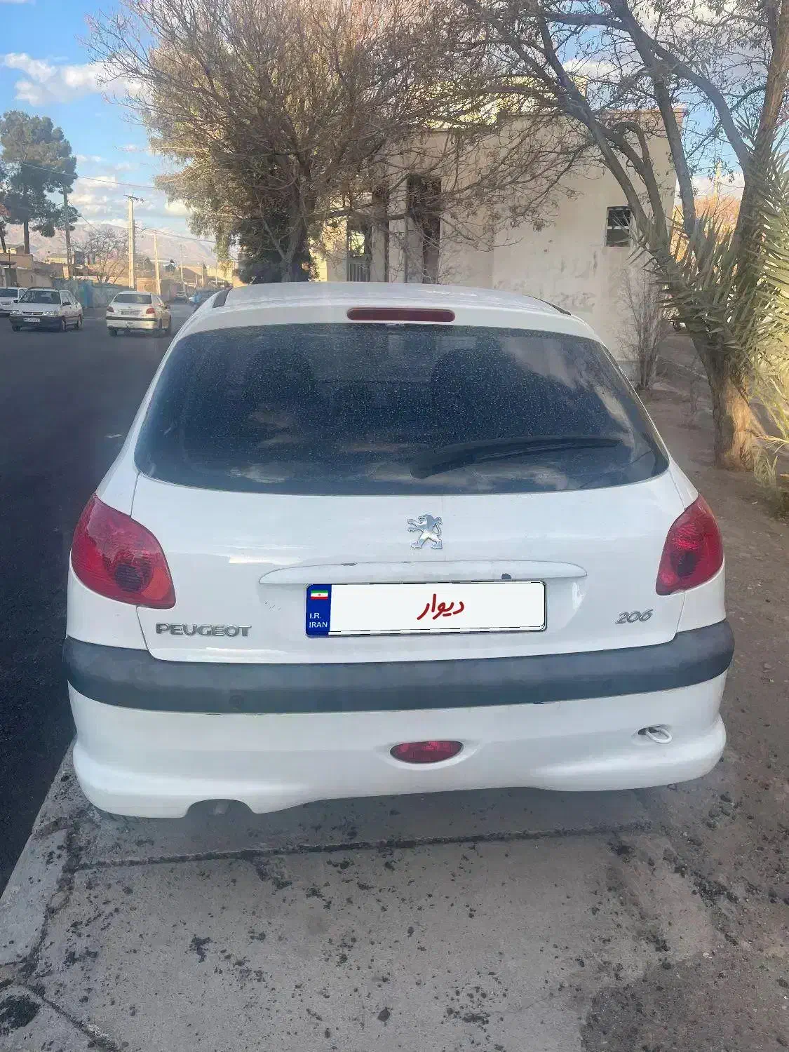 پژو۲۰۶ تیپ ۵ مدل ۹۵|خودرو سواری و وانت|کرمان, |دیوار