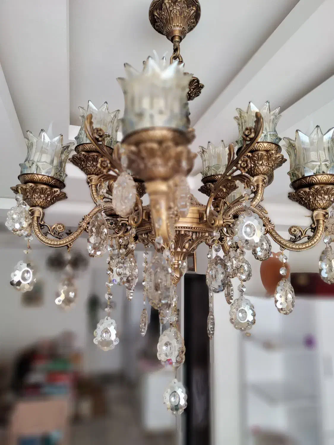 لوستر|لوستر و چراغ آویز|قزوین, |دیوار