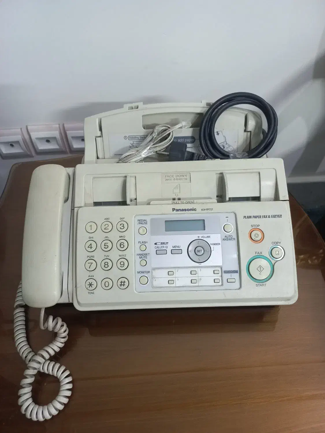 فکس پاناسونیک KX-FP701CX|پرینتر، اسکنر، کپی، فکس|قم, شهر قائم|دیوار