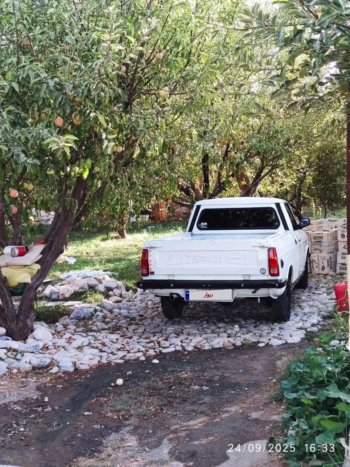 پیکان وانت 87دوگانه کارخانه|خودرو سواری و وانت|بروجرد, |دیوار