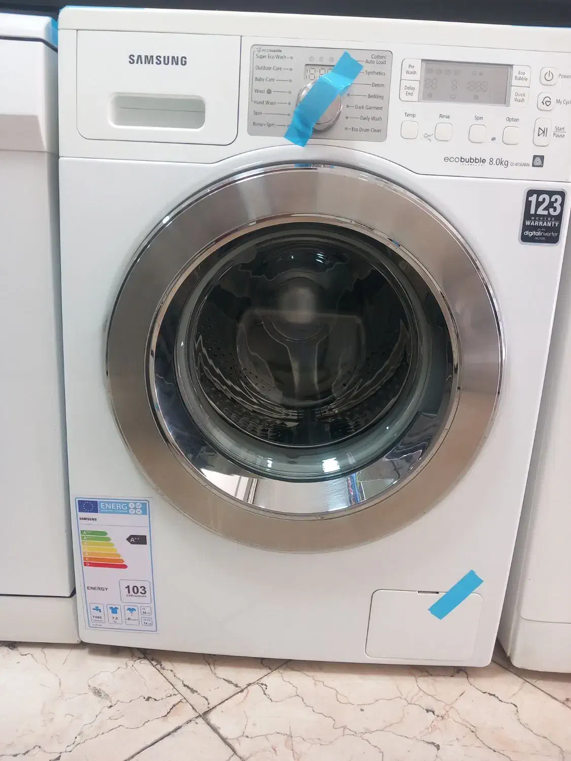 ماشین لباسشویی ۸ کیلویی سامسونگ با ست ظرفشویی|ماشین لباسشویی و خشککن لباس|تهران, آذری|دیوار